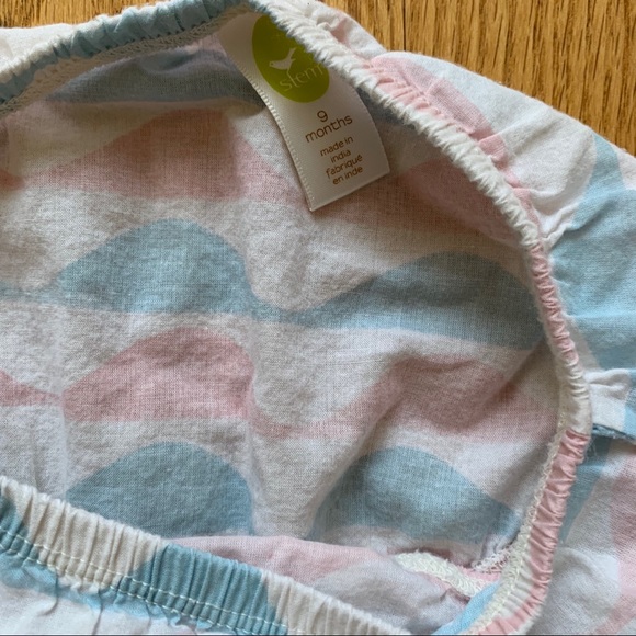 Stem Baby Knit and Woven Dress 2 pc Set 12m - Picture 6 of 8